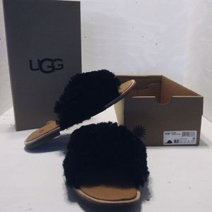 Ugg womans w joni sandals black size 8.5 new inbox
